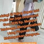 Warga minta pada aparat hukum agar seorang guru ini tangksp.